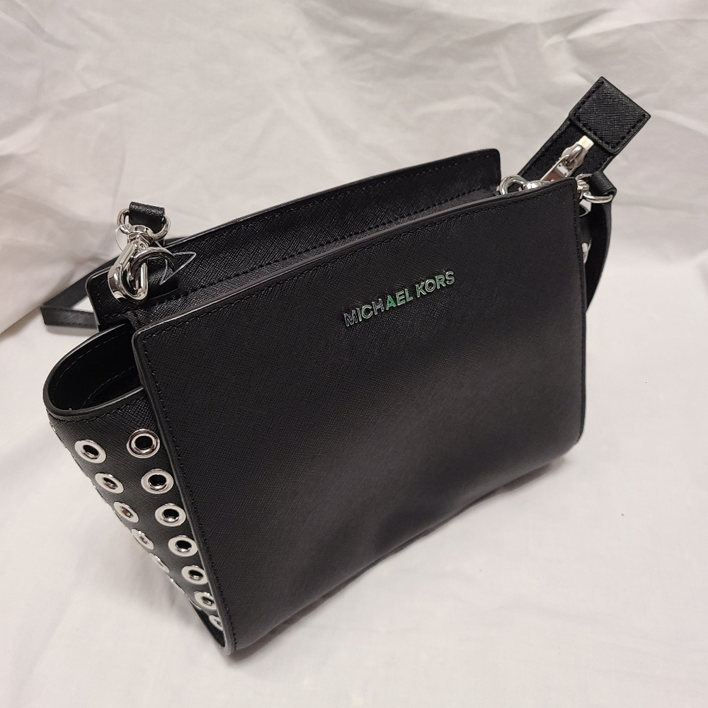 MK Selma Grommet Crossbody Messenger